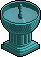 Habbo Raros Chafariz Azul